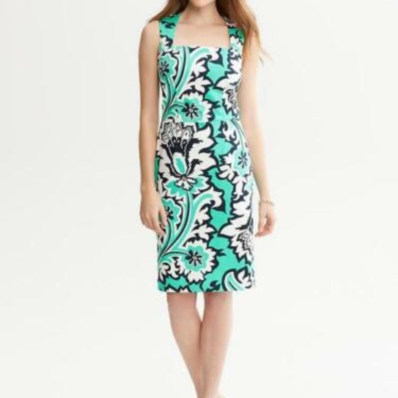 NWT Banana Republic Milly Collection Printed Dress